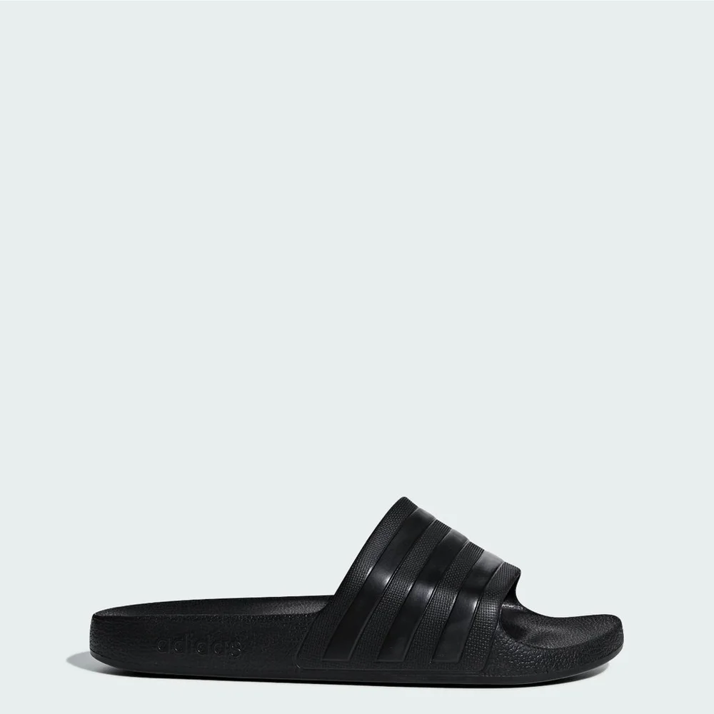 Black Adidas Adilette Aqua Slide Sandals Men’s 9